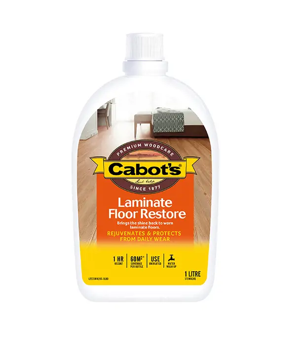 Cabot's Laminate Floor Restore