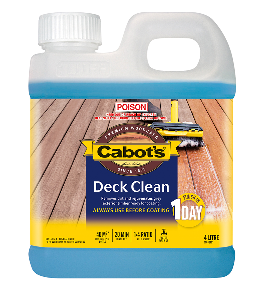 Cabot's Deck Clean
