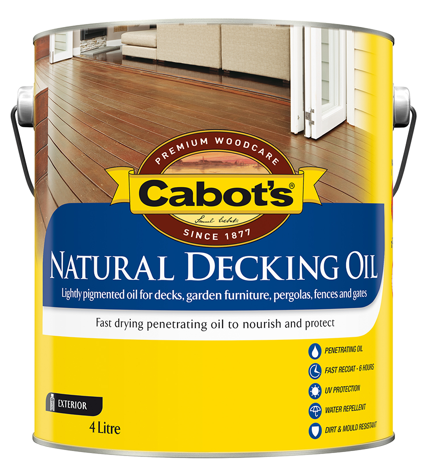 Product image of Cabot's Natural Decking Oil