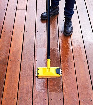 Application With Deck Coat