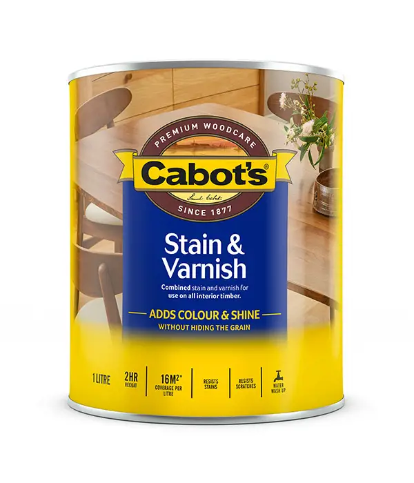Stain & Varnish Water Based