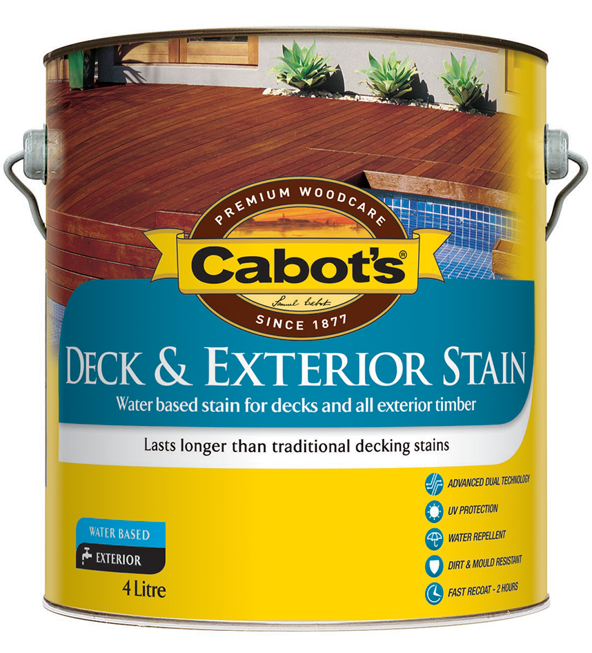 Product image of Cabot's Deck & Exterior Stain Water Based